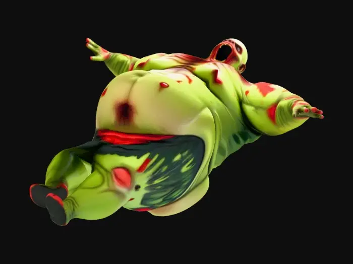 3D model for Obesity X-ray Anatomy