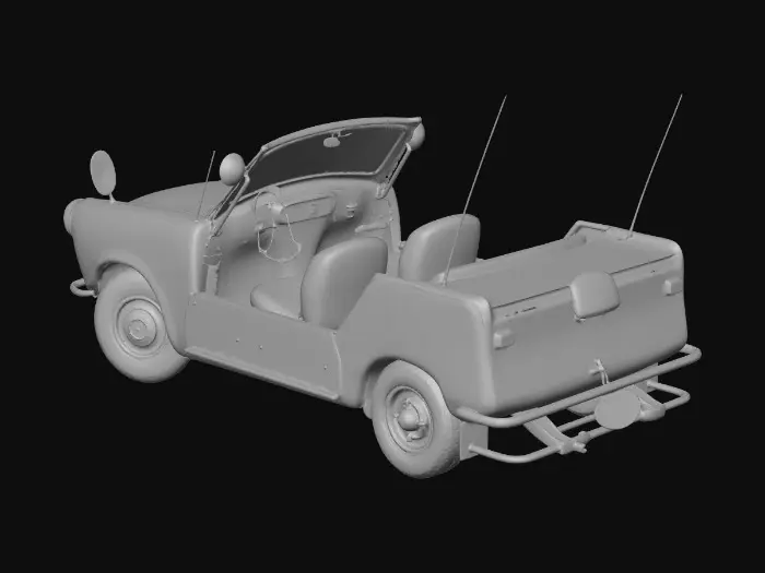 3D model for trabby