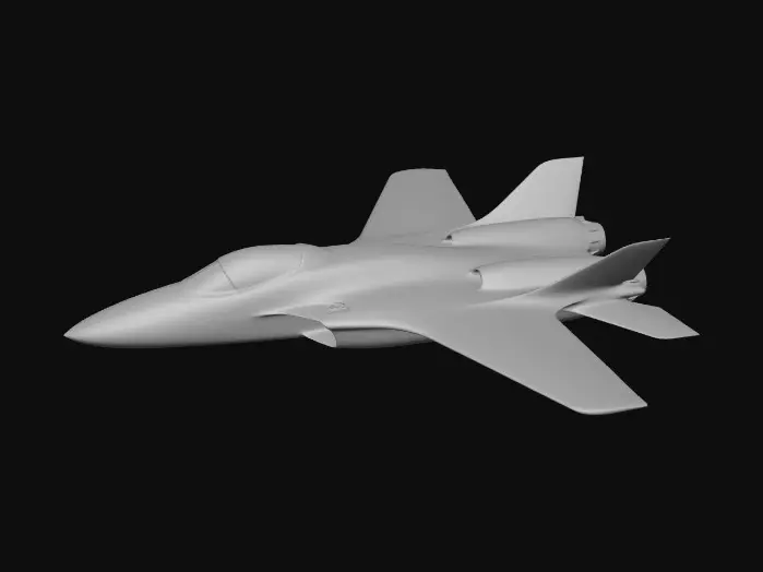 3D model for Midnight Shadow Jet