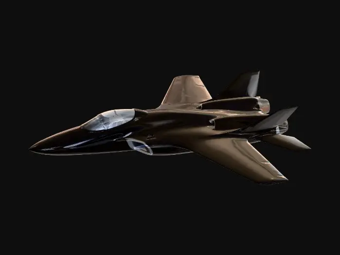 3D model for Midnight Shadow Jet