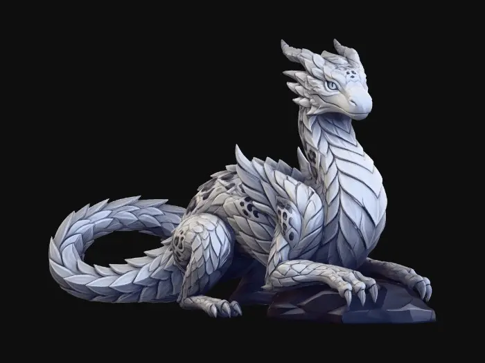 3D model for Frostscale Dragon