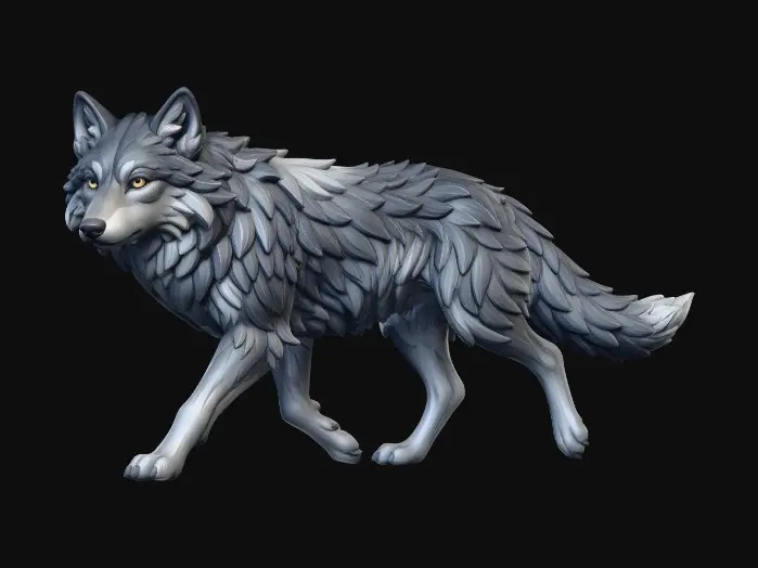 3D model for Ashen Howl