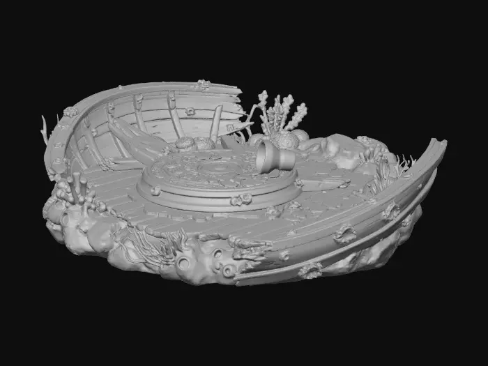 3D model for Sunken Treasure Ring