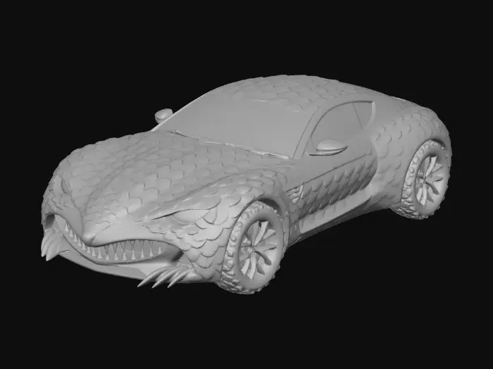 3D model for Dragonscale Car