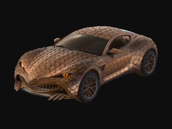 3D model for Dragonscale Car