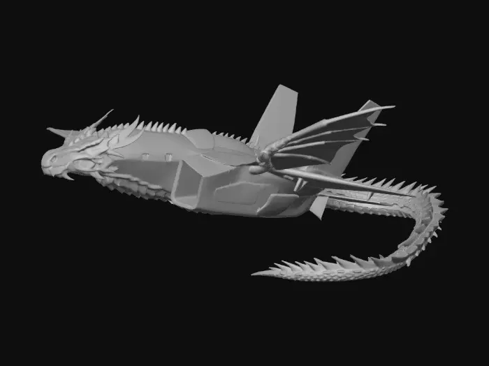 3D model for GreenDragonJet