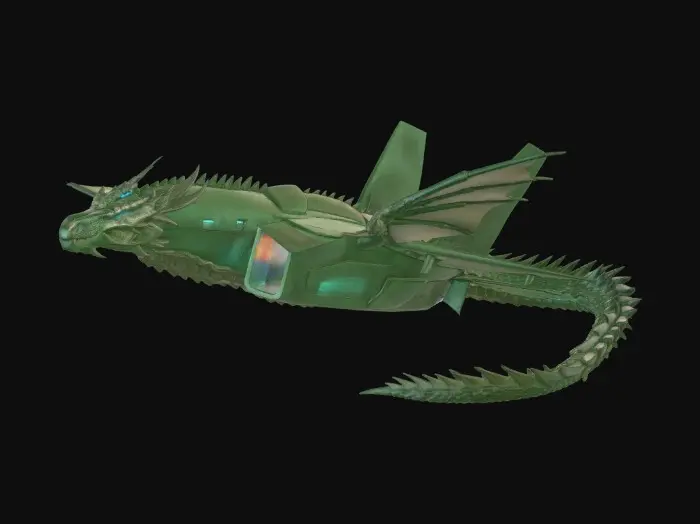 3D model for GreenDragonJet
