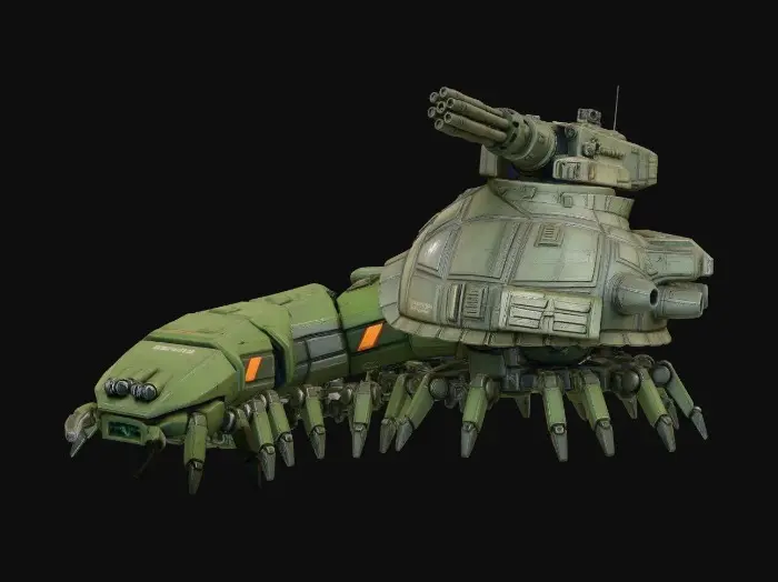 3D model for Turtle Shell Battle Walker