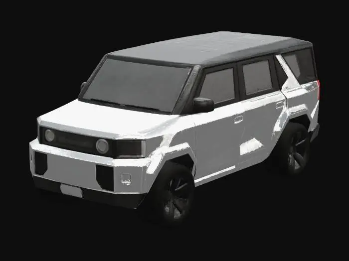 3D model for Polygonal Prism SUV