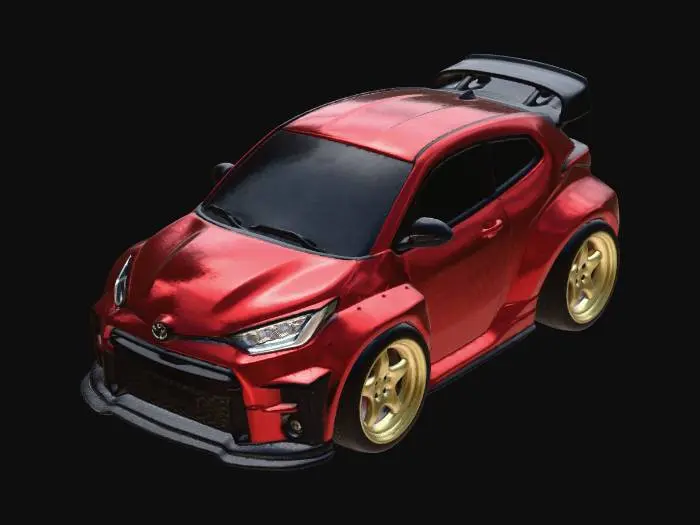 3D model for Red Rally