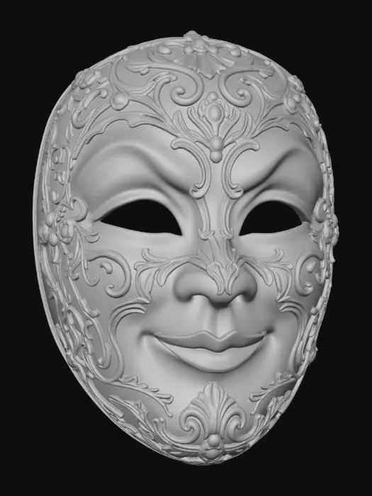 3D model for maske 2