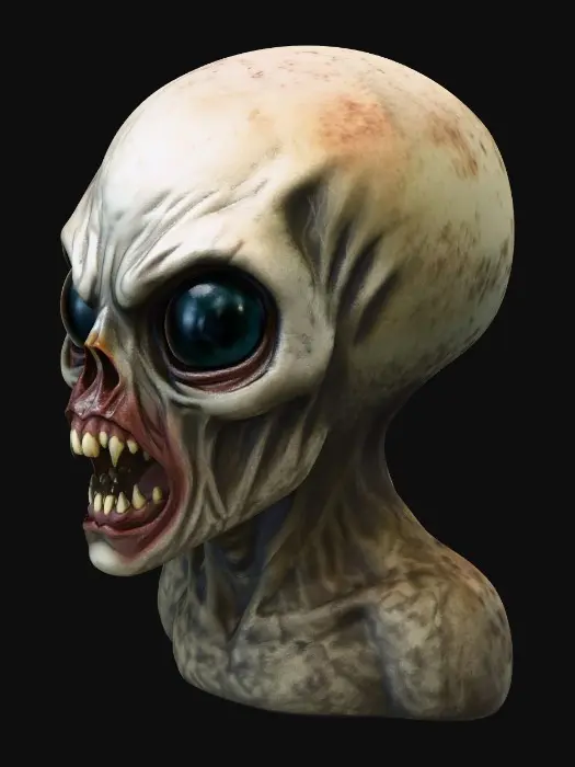 3D model for Alienface