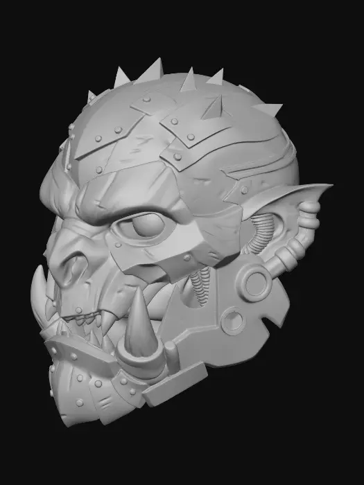 3D model for Iron Mask