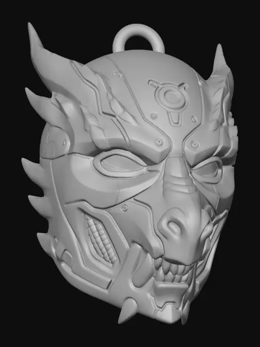 3D model for Cyber Dragon Mask