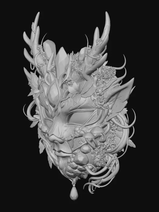 3D model for Mask Green