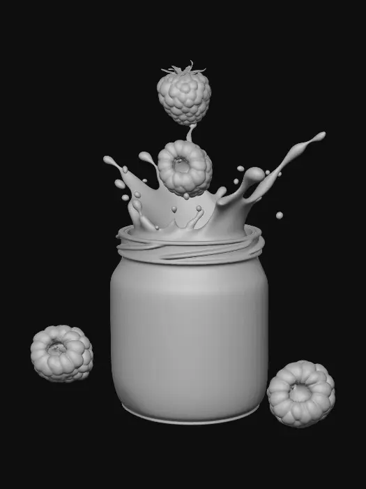 3D model for Raspberry Splash