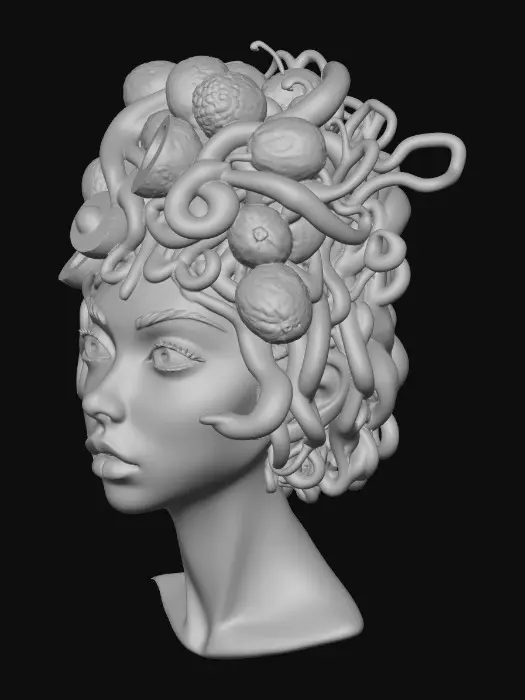 3D model for Avocado Medusa