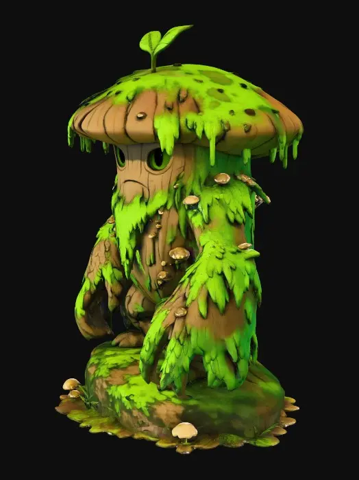 3D model for Woodland Guardian