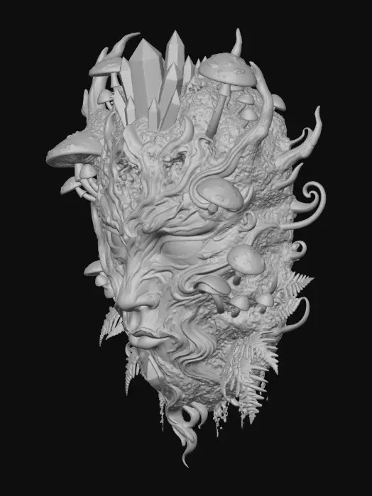 3D model for Mystical Grove Guardian