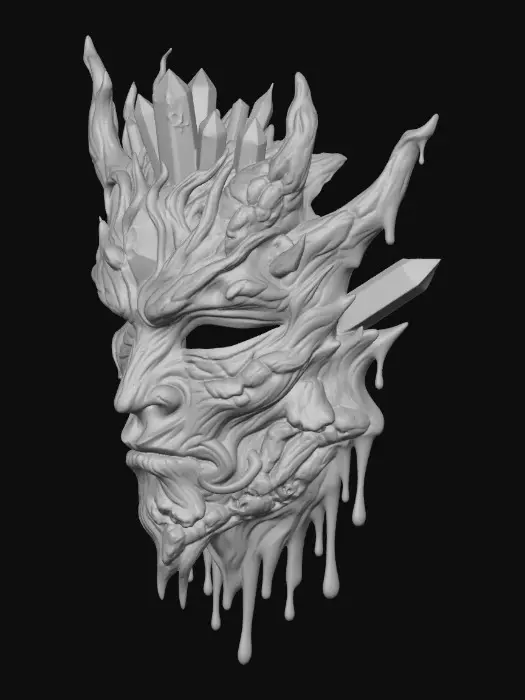 3D model for Inferno Mask
