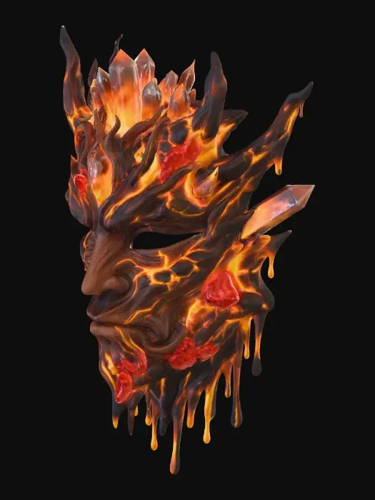 3D model for Inferno Mask