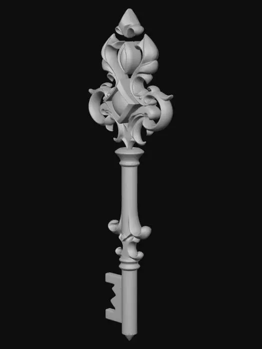3D model for Golden Alchemy Key