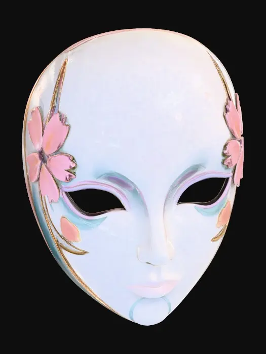 3D model for Aurora Petal Mask