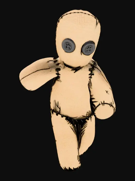 3D model for cursed burlap sack effigy