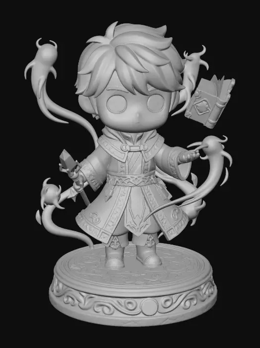 3D model for Starbound Apprentice