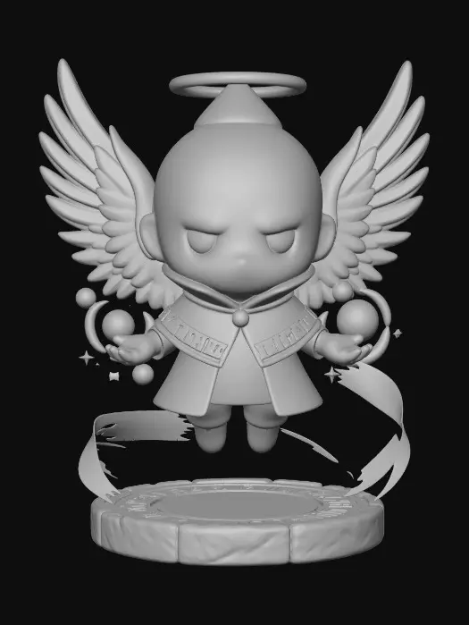 3D model for Luminous Angel