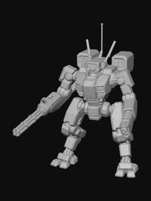 3D model for Robo Bunny