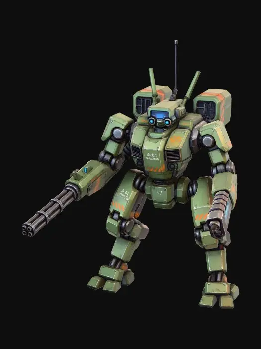 3D model for Robo Bunny