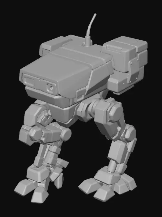 3D model for Broken Roboboy