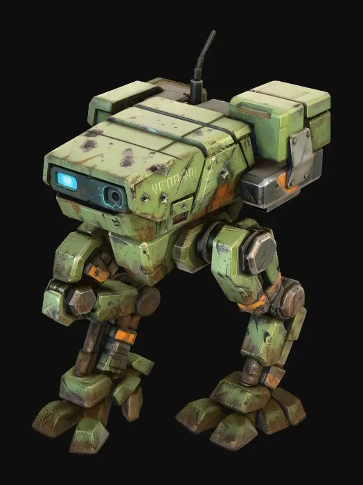 3D model for Broken Roboboy