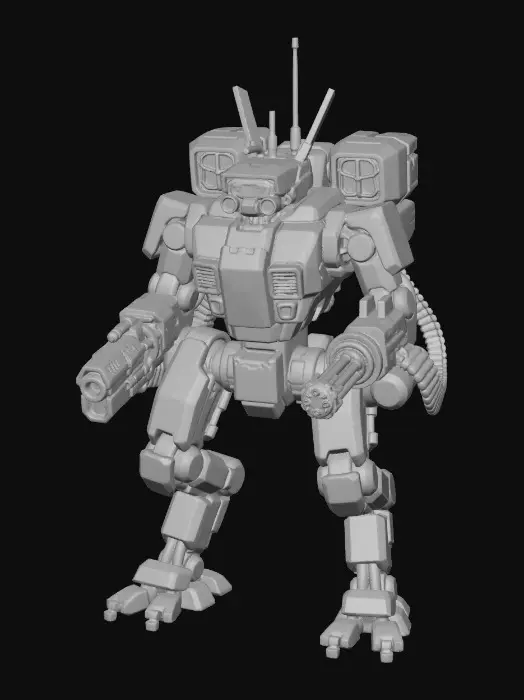 3D model for A-01 Ironclad