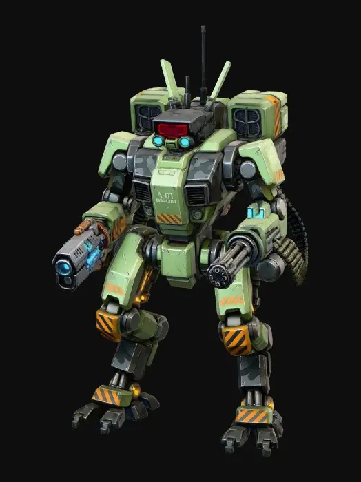 3D model for A-01 Ironclad