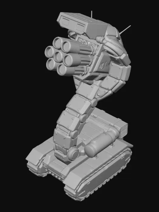 3D model for Solar Mortar