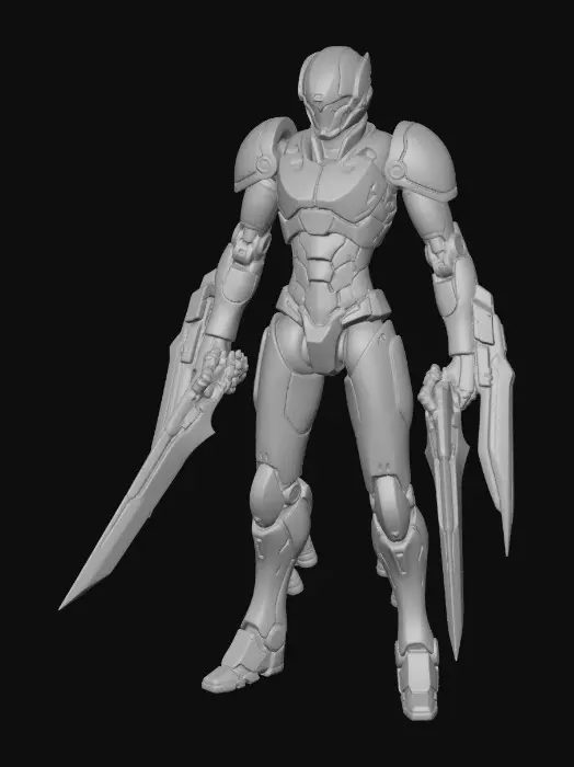 3D model for Emerald Sentinel