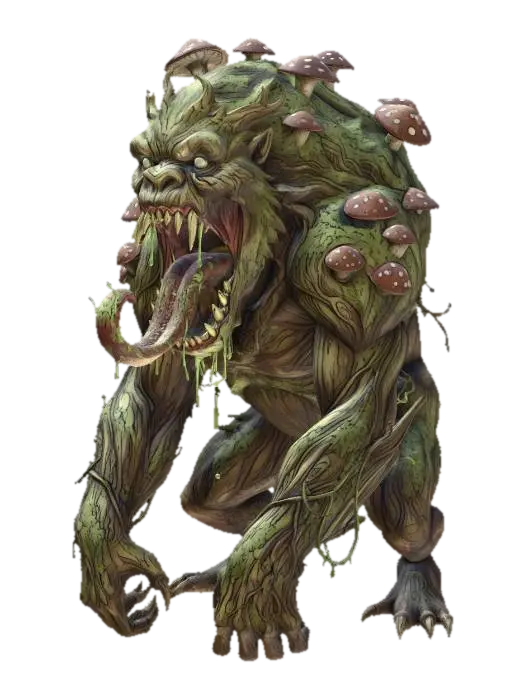 Mycelial Colossus - Fungal 3D model, vytvořený pomocí AI