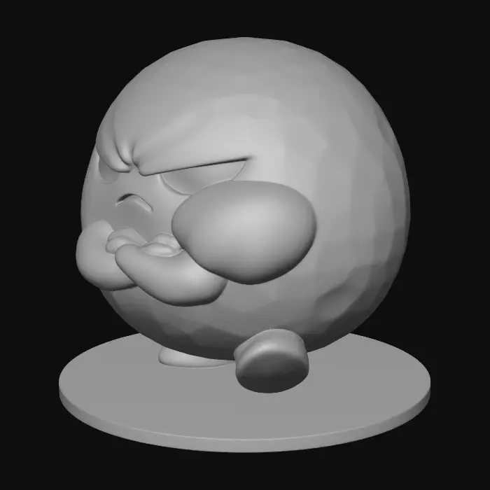 3D model for Angry