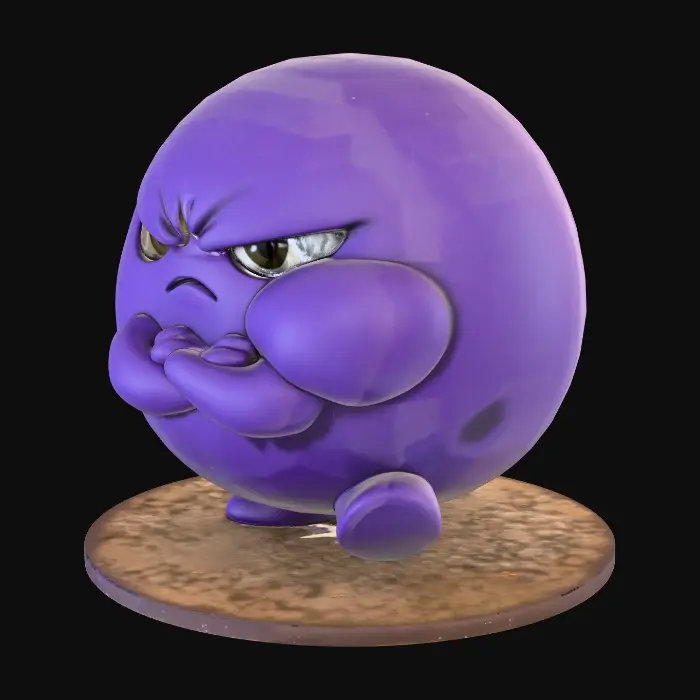 3D model for Angry