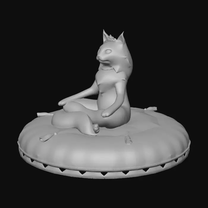 3D model for Zen Majesty Cat