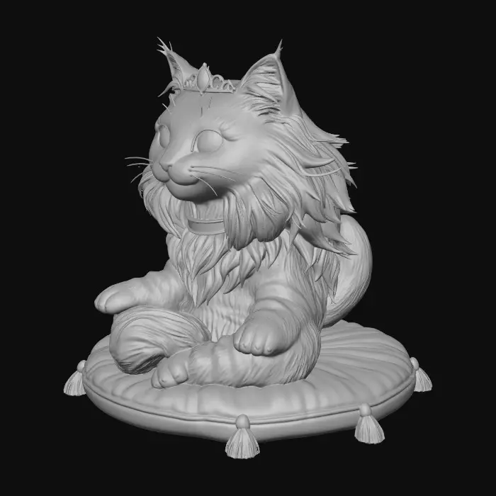 3D model for Regal Feline Majesty