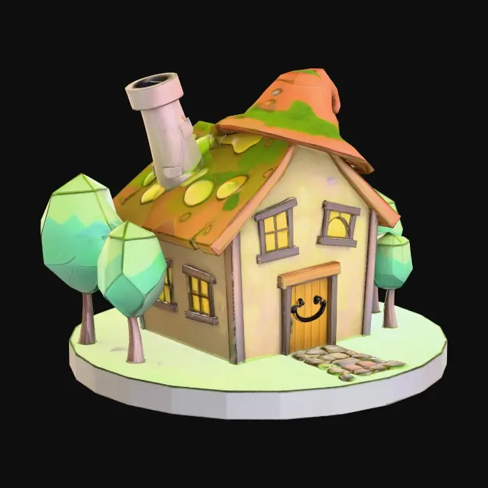 3D model for Smiling Cottage