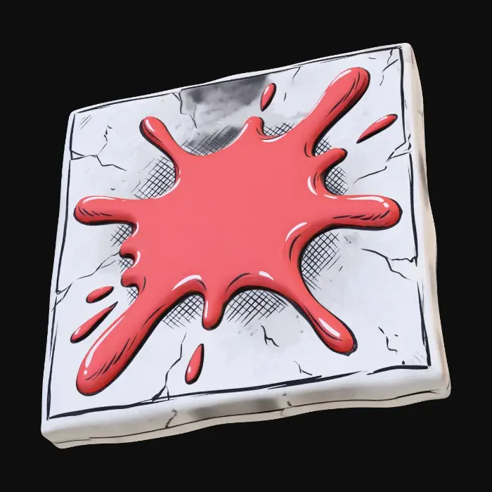 3D model for Crimson Splash
