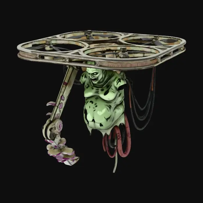 3D model for zombie bio-drone
