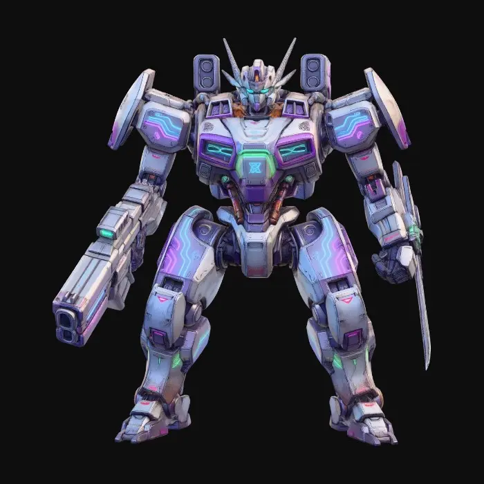 3D model for Cyber_Tech_Future