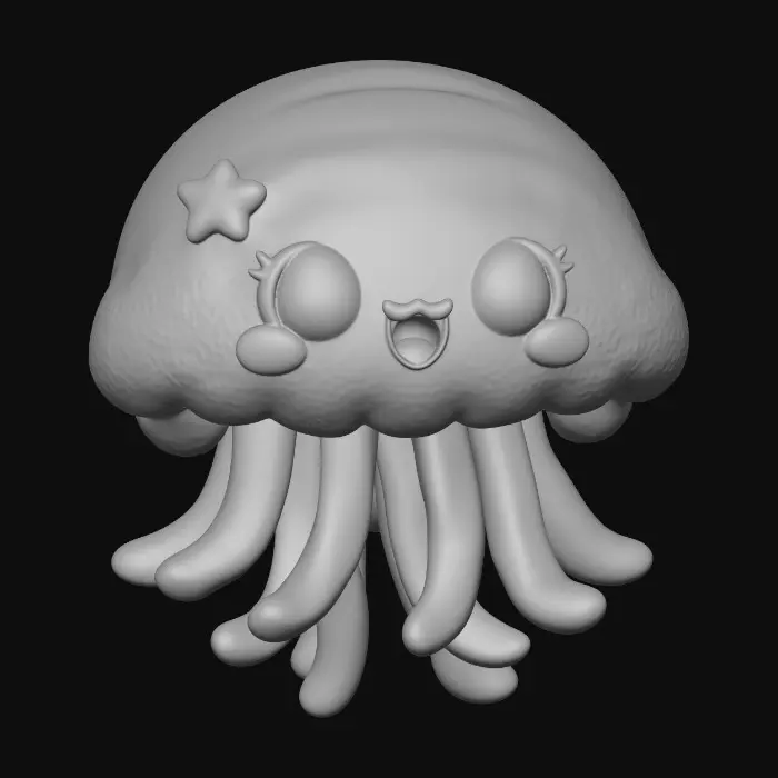 3D model for Pink Star Jelly