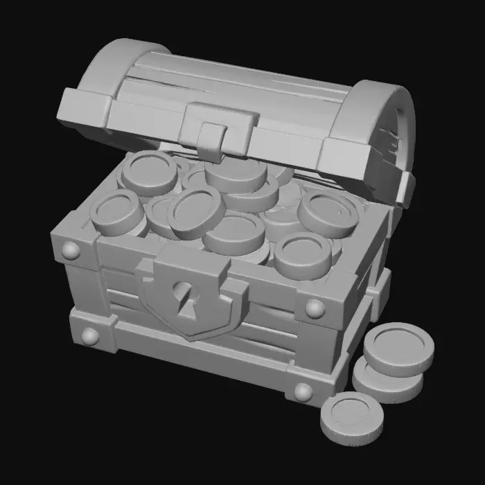 3D model for Treasure Chest