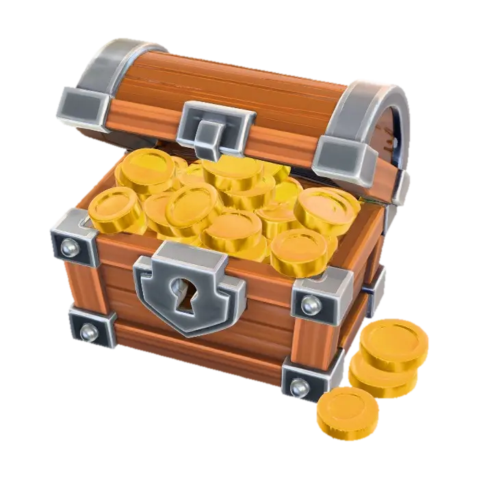 Treasure Chest - Scavenger 3D model, vytvořený pomocí AI